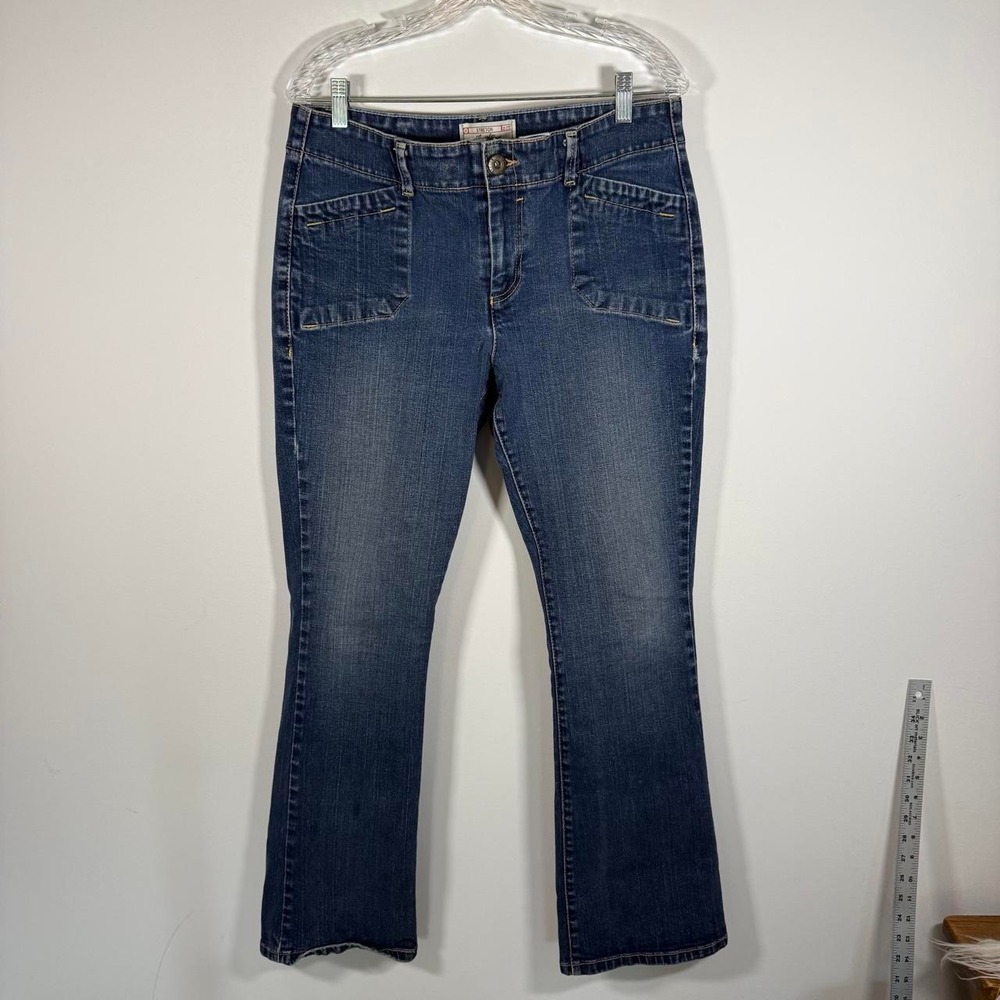 y2k mid rise jeans Signature by Levi Strauss & Co. mid-rise flare